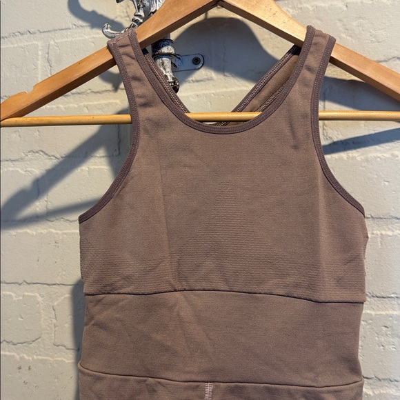 Free People Movement Every Single Time Runsie Size XS small taupe brown - Picture 3 of 10
